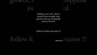 Every win deserves to shine CelebrateYourWins VictoryGlow ShineBright MotivationDaily [upl. by Cerelia]