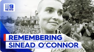 Musician and activist Sinéad OConnor dies at 56  9 News Australia [upl. by Jessee]