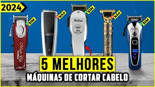 As 5 Melhores Máquina De Cortar Cabelo Em 2024  Tem Profissional e Outras [upl. by Esinwahs]