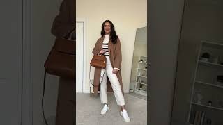 10 WAYS TO STYLE A CAMEL COAT 2022 shorts [upl. by Appleby]