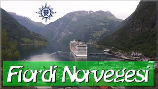 Crociera MSC sui Fiordi Norvegesi  Norwegian fjords cruise and tour MSC cruises [upl. by Norword]