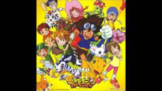 Digimon Adventure 01 Evolution Song Japanese Version [upl. by Elenore614]