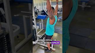 Rutina de espalda gym gymlover gymmotivation gymlife [upl. by Notled]