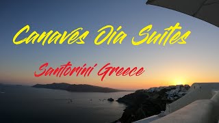 Hotel Review Canaves Oia Suites Santorini Greece [upl. by Ez]