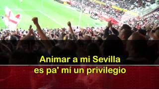 No me arrepiento de este amor entre un te quiero y te quiero Cánticos Sevillistas Biris Norte [upl. by Kcim]