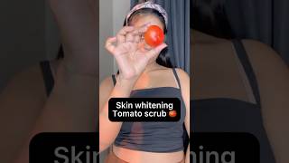 💯✅Skin whitening tomato scrub🍅tomatoscrubskincareshortsyoutubeshorts tomato scrub [upl. by Alden]