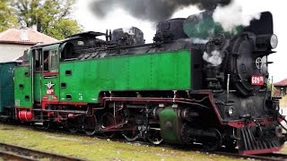 Narrow Gauge Steam Train 60976  Атракционна теснолинейка Септември  Добринище [upl. by Ram]