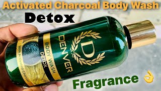 Denver Detox Body Wash Review amp Demo  With Activated Charcoal [upl. by Norym]