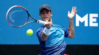 John Millman v Diego Schwartzman highlights 1R  Australian Open 2016 [upl. by Ytirahc]