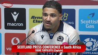 SCOTLAND PRESS CONFERENCE v SOUTH AFRICA  101124 [upl. by Earesed]