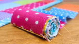 Quick Way to Sew the MOST Beautiful Quilt No Pattern Plus My 1 Tip to Organize Fabric Scraps [upl. by Yerdna]