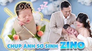 1 Ngày Chụp Ảnh Sơ Sinh Cho Em Bé Zino  Vê Vê Channel [upl. by Nnywg]