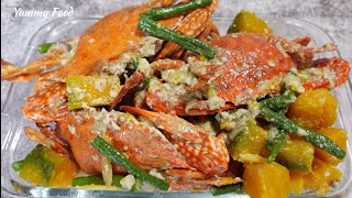 Ginataang Alimasag Crab In Coconut Milk recipe 2024 [upl. by Ived]