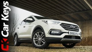 Hyundai Santa Fe 2016 review  Car Keys [upl. by Werdma]