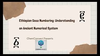 Ethiopian Geez Numbering Understanding an Ancient Numerical System የግዕዝ ቁጥሮች [upl. by Eillo528]