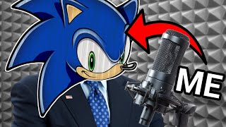 I tried to voice Sonic [upl. by Pelligrini117]