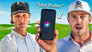 Can I Beat Bryson DeChambeau if Siri Picks His Clubs [upl. by Erle]