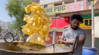 Ranjeet Anna Makes Kerala Style Potato Chips  Indian Street Food [upl. by Anwahsak881]