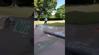 scooting down the park skatepark scooting scoot scotland [upl. by Alyks880]