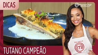 TUTANO COM COGUMELOS com Michele Crispim  DICAS MASTERCHEF [upl. by Milly]