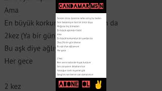 Candamarımsınkaraoke [upl. by Nylidnarb]