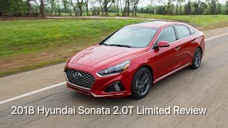 2018 Hyundai Sonata Review  20T Limited  Is It Worth 33K [upl. by Nimoynib]