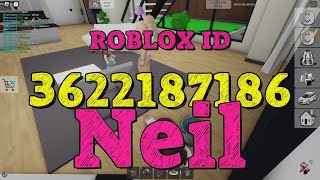 NEIL Roblox Song Codes [upl. by Evania]