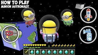 Surviving 7 Days as MINION ASTRONAUT in MINECRAFTs Hardest Mode [upl. by Yuhas]