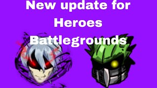 New Update To Heroes Battlegrounds  Symbol Of Fear  Deku Mastery x2 [upl. by Liam]