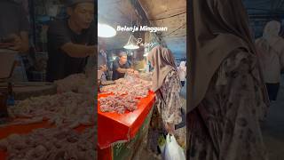 Belanja Mingguan di Pasar  grocery shopping  vlog belanjamingguan minivlog belanjabulanan [upl. by Bathulda]