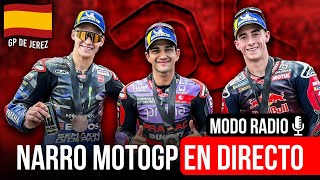 MÁRQUEZ EN POLE EN JEREZ  MOTOGP  NARRACIÓN [upl. by Olrac]