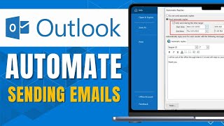 How to Automate Sending Emails in Outlook New Way [upl. by Htilil]