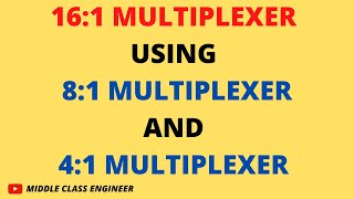 161 Multiplexer using 81 Mux and 41 Mux  Explained in Tamil  Middle Class Engineer [upl. by Selimah]