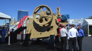 KolbergPioneer launches jaw crusher at MINExpo 2016 [upl. by Amandie]