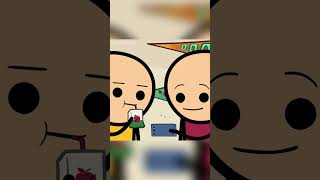 How does it feel to eat ten thousand spiders at onceanimation funny drama cyanideandhappiness [upl. by Elleinod543]