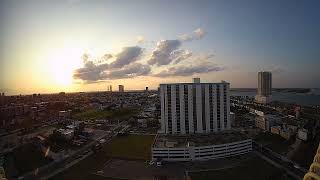 Todays 08102024 Atlantic City Sunset from Absecon Lighthouse [upl. by Pembroke150]