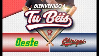 Panamá Oeste vs Chiriquí  J10 del Béisbol Juvenil 2024 [upl. by Evetta]