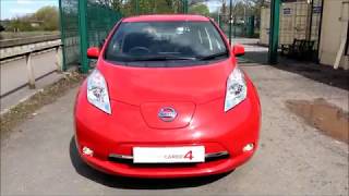 NISSAN LEAF  ACENTA  30kWh  FLAME RED [upl. by Eileme]