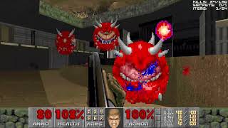 Doom II Zone 400  Map25 Gymnophiona 100 [upl. by Oijres691]