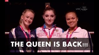 Aliya Mustafina 2019 Birmingham World Cup AllAround Final [upl. by Alodie]