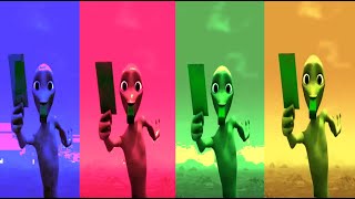 Alien Dance  Fun colors  Dame Tu Cosita [upl. by Nikaniki]