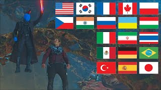 quotIm Mary Poppins Yallquot in Different Languages  GOTG Vol 2 2017  Yondu  Peter Quill [upl. by Apthorp]