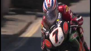 John McGuinness TT Win 15  2009 Superbike Race [upl. by Nattirb]