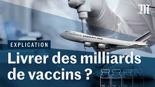 Covid19  pourquoi la livraison des vaccins est un immense défi logistique [upl. by Ahsiekin]