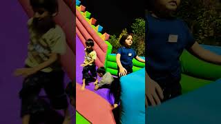 Trampoline Game Song kunjuandomyshow happy enjoy jumping trempoline game trending learning [upl. by Briny427]