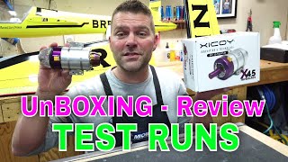 XICOY X45 MICRO TURBINE  Unboxing Test Run and Review  By Gaspar [upl. by Bruner]