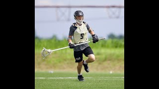 Owen Richter Middletown South 24 Defense 2020 Fall Lacrosse Highlights [upl. by Haeli]