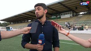 Sala de prensa Atlético Tomelloso  Calvo Sotelo Puertollano CF Declaraciones de Rafa Guerrero [upl. by Esinek]