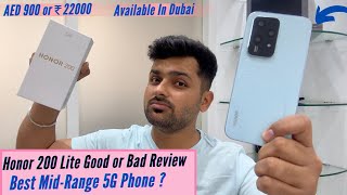 Honor 200 Lite 5G Unboxing amp Review  Bad Phone with Good Design [upl. by Wolfson]