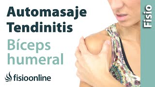 Tendinitis del bíceps humeral  Automasaje para su tratamiento [upl. by Ursuline]